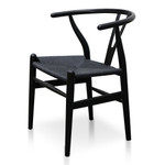 Hastings Cooma Cord Dining Chair - Full Black