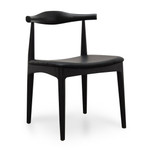 Heidelberg Cowell Elbow Dining Chair -Black