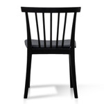 Kununurra Gawler Dining chair - Solid timber and Black PU