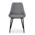 Macarthur Hinton Dining Chair - Dark Grey (Set of 2)