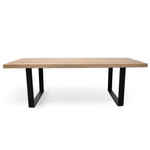 Townsville Reclaimed Dining Table - Rustic Natural