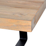 Townsville Reclaimed Dining Table - Rustic Natural