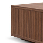 Denmark Extendable Entertainment TV Unit - Walnut