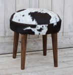 Dora Short Cowhide Stool