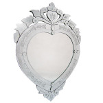 Julius Venetian Heart Shaped Mirror