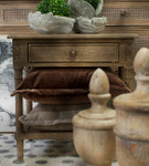 Jamie Polo Side Table/Bedside Oak Wash