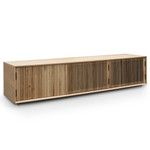 Hilton 2m Natural Ash Veneer Entertainment TV Unit