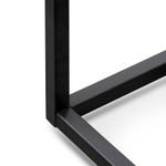 Mel Black Natural Console Table