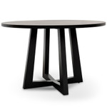 Jack 1.2m Black Dining Table