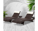 Ashfield Set of 2 Outdoor Sun Lounge