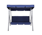 Blakehurst Navy Canopy Swing Chair