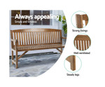 Bringelly 3 Seater Wooden Garden Bench