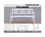 Camellia Bench Patio Timber Lounge