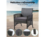 Chullora Furniture Set Wicker Cushion