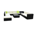 Moorebank 12PC Sofa Set & Storage Cover