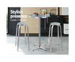 Ermington Cafe 3PC Bistro Bar Table Stools