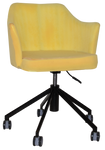 Coogee Castor Black Arm Chair
