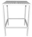 Aluminium Cube 800mm Bar Table