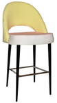 Chevron 750 Metal Black Stool