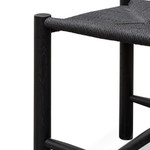 Penshurst Oak Low Stool - Black