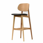 Ban Barstool - Black Dolaro Vinyl Seat