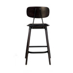 Felix Barstool - Black Vinyl Seat