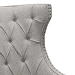 Callide Wingback Armchair -  Sterling Sand