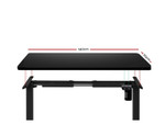 Electric Standing Desk with 1400mm Top - Black