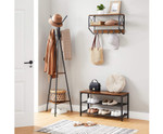 Maeve 2 Shelves Coat Rack Stand