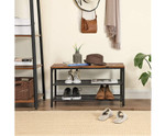 Reese 2 Mesh Shelves Shoe Rack