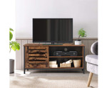 Sandra Louvred Door 2 Shelves TV Cabinet