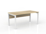 Axle Straight Desk with Modesty