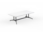 Simple Black Frame Meeting Table