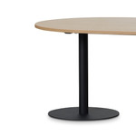 Natural 3m Oval Meeting Table