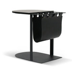 Full Black 55cm Side Table