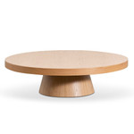 Natural Oak 1.1m Round Coffee Table