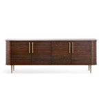 Walnut 2.2m Buffet Unit