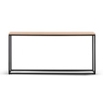 Black Frame 1.6m Console Table