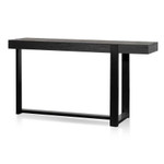 Full Black 1.5m Wooden Console Table