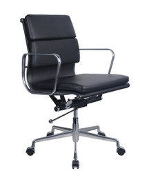 PU900 Medium Back Meeting/Executive Chair - Black PU Leather PU900 Medium Back Meeting/Executive Chair - Black PU Leather