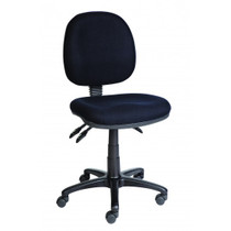 AutoErgo Ergonomic Clerical Chair - Black