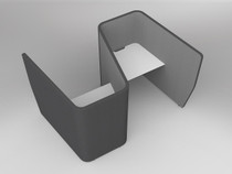 Mod Zip 2 Person Activity Based Working Desks