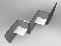 Mod Wave 4 Person ABW Workspace