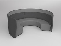 Mod Arc 4 with wall - Inner Black