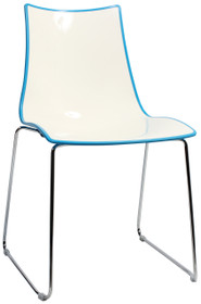 Bicolore Sled Base Training Chair