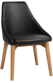 Stockholm 4 Leg Visitor Chair - Timber Stockholm 4 Leg Visitor Chair - Timber