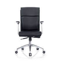 Scherzo Modern Executive Office Chair - Black PU