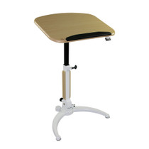 Upside Portable Manual Lift Desk / Lectern - Flip Top Table