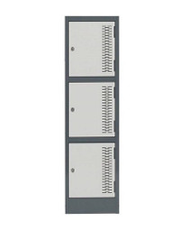 Bowling Lockers - Heavy Duty Steel - Three Tier Bowling Lockers - Heavy Duty Steel - Three Tier