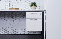 Easy Workstation Under Desk Fixed Pedestal